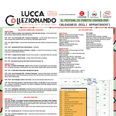 Programma 2026 Lucca Collezionando